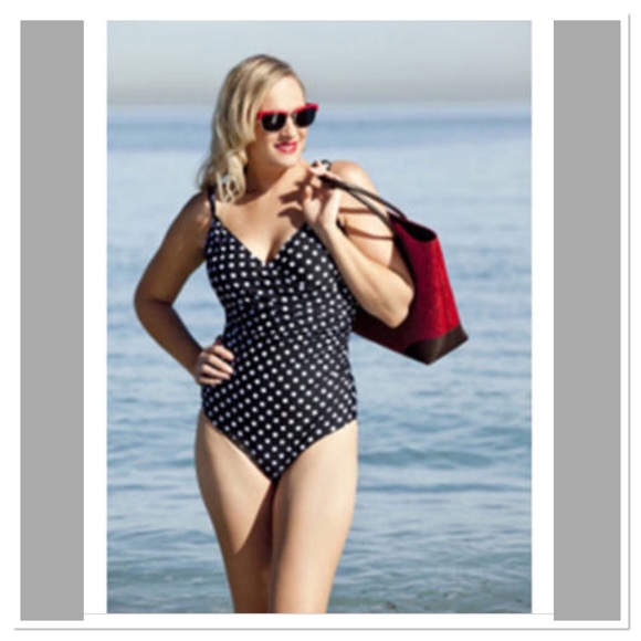 Jantzen Other - FINAL 🎉Jantzen Polka dot 1 pc Swimsuit